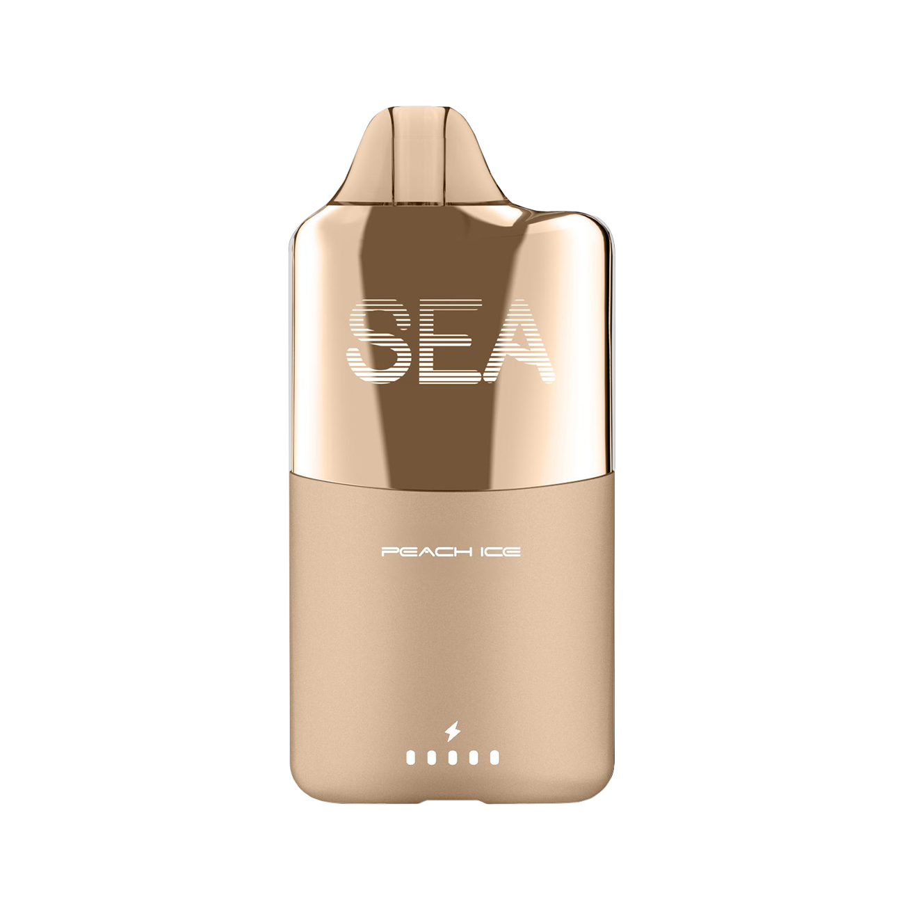 SEA 15000 Vape - Peach Ice flavor disposable vape device. Sweet peach with icy menthol
